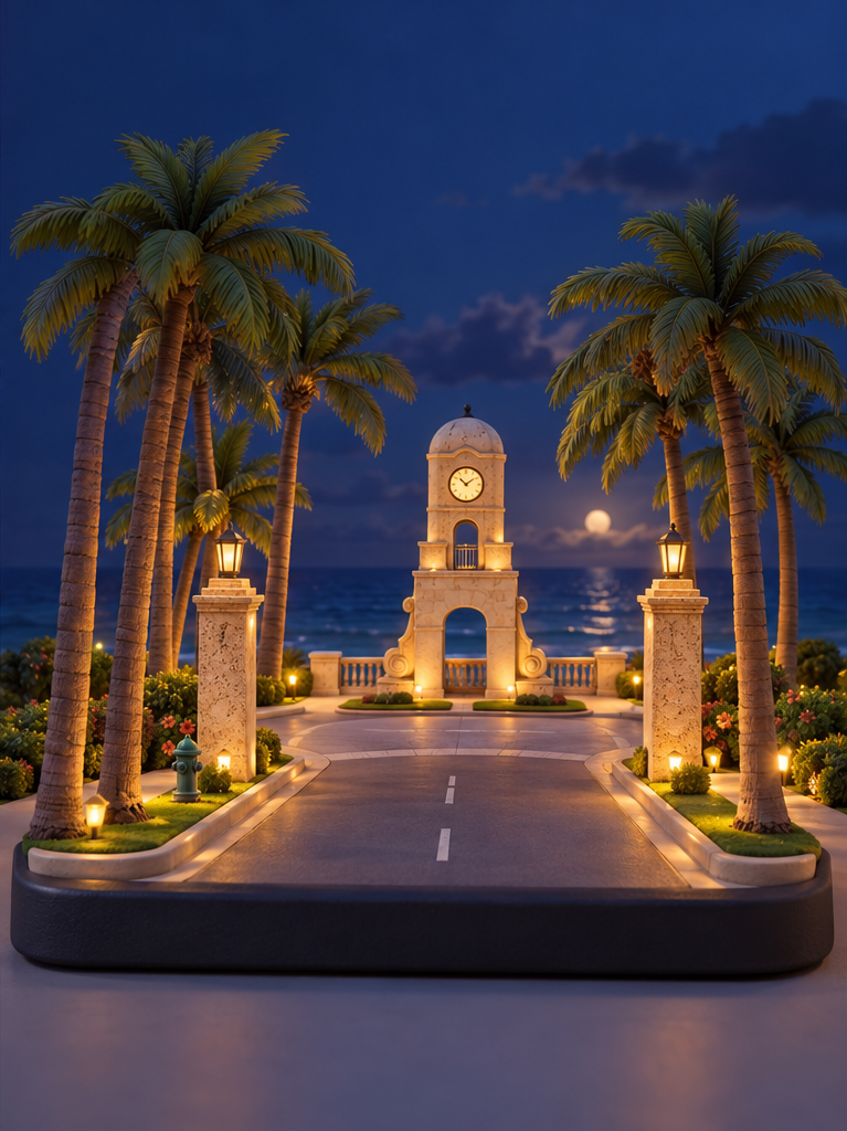 The Worth Avenue clock tower, Palm Beach